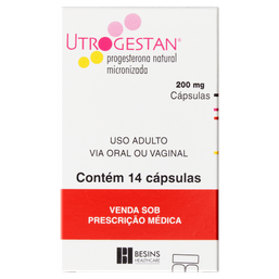 UTROGESTAN 200mg 14 CAPS
