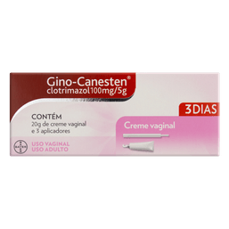 Gino Canesten Creme Vag 20G 3 Apl