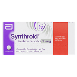 SYNTHROID 50MCG 30 CPRS - PBM