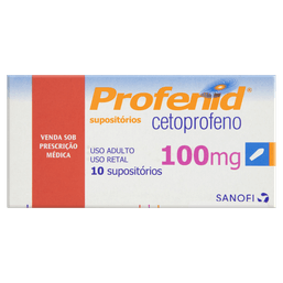 PROFENID 100MG 10 SUPS
