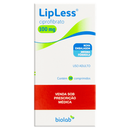 LIPLESS 100MG 30 CPRS - PBM