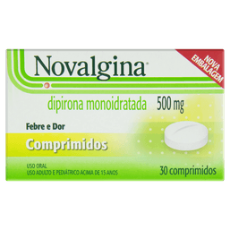NOVALGINA 500MG 30 CPRS