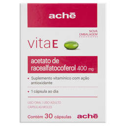 VITA E 400MG 30 CAPS %