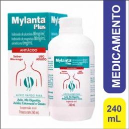 MYLANTA PLUS MORANGO 240ML