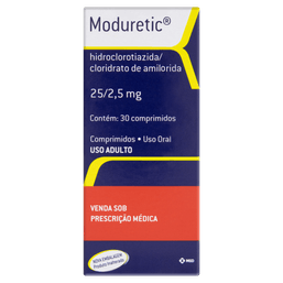 MODURETIC 25/2,5MG 30 CPRS @