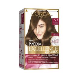 Tintura Imedia Kit Cast Claro Dourado  5.3