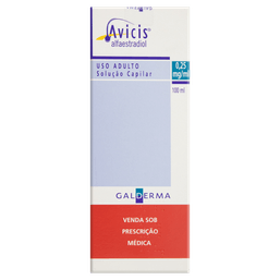 Avicis 0,025mg/ml Galderma Solução Capilar 100ml