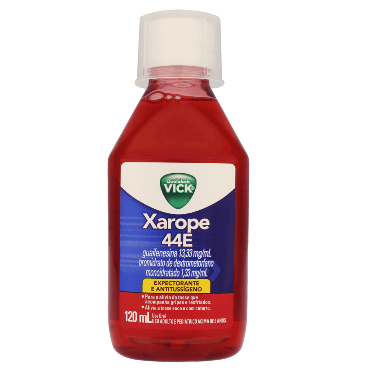 Xarope Vick 44e 120mL Original Antigripal Refriado