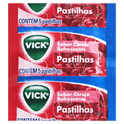 PAST VICK CEREJA C/5 UNDS