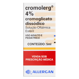 Colírio Cromolerg 4% Allergan - 5ml