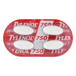 TYLENOL (STAR POWER) 750MG 4 CPRS