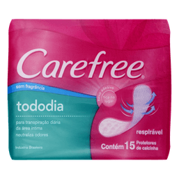 Absorvente Carefree Brisa S/P C/15