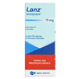 LANZ 15MG 14 CAPS @