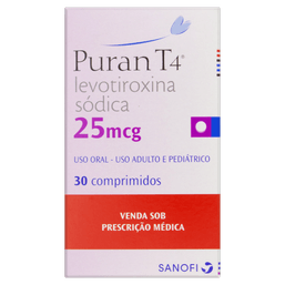 PURAN T4 25MCG 30 CPRS