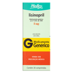 Lisinopril 5Mg 30Cprs - Med (G)