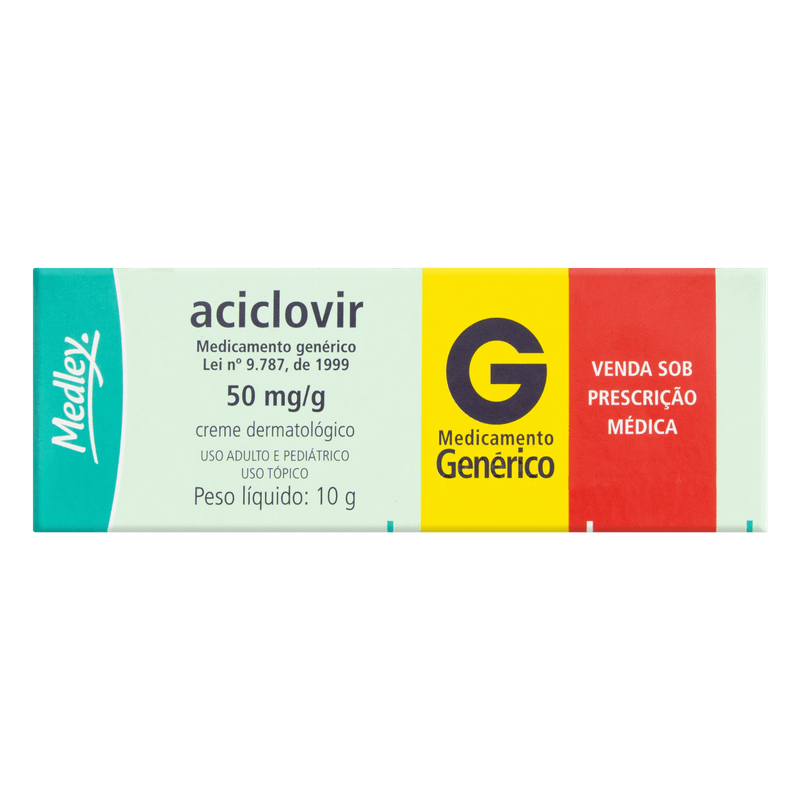 ACICLOVIR CREME 10G - MED(G)