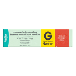 Cetoc+D. Bet+Sulf Neom Creme 30G - Med(G)