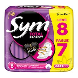 Absorvente Sym Suave C/Abas L8 P7