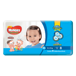 Fralda Huggies Trip Prot Ex-G 8 Fr (D)
