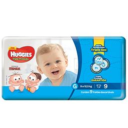 Fralda Huggies Trip Prot G 9 Fr (D)