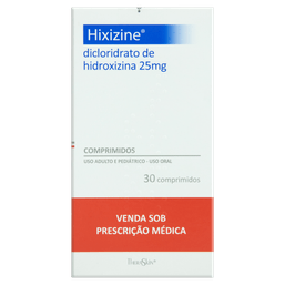 HIXIZINE 25MG 30 CPRS - PBM