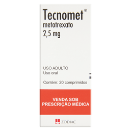 TECNOMET 2,5MG 20 CPRS