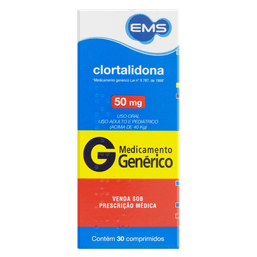 Clortalidona 50Mg 30Cprs - Ems (G)