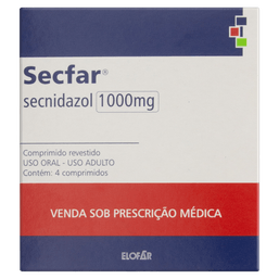 SECFAR 1000mg 4 CPRS