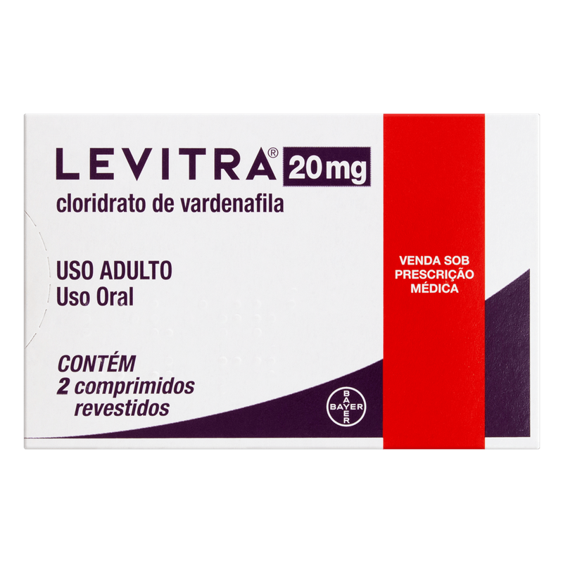 Levitra 20mg Bayer 2 Comprimidos 1990