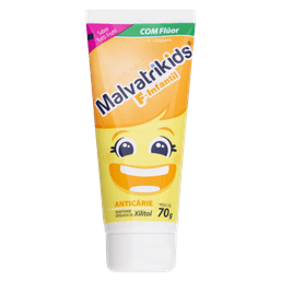 MALVATRIKIDS FLUOR TUTTI FRUTTI 70G