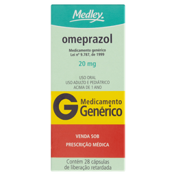Omeprazol 20Mg 28Caps - Med (G)
