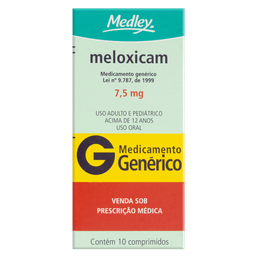 MELOXICAM 7,5mg 10 CPRS - MED(G)
