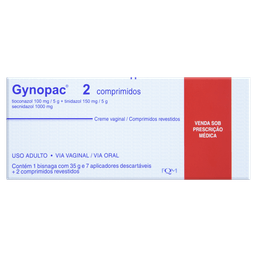 GYNOPAC 2 CREME VAG +2 CPRS 7 APLIC 35G