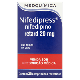 NIFEDIPRESS RETARD 20mg 30 CPRS