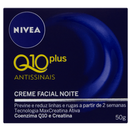 Nivea Q10 Creme Antissinais Noite Pfs 50Gr