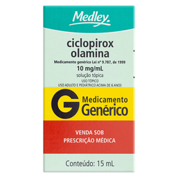 CICLOPIROX OLAMINA 10MG/ML 15ML   -MED (G)