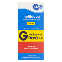 Metildopa 500Mg 30 Cprs - Ems (G)