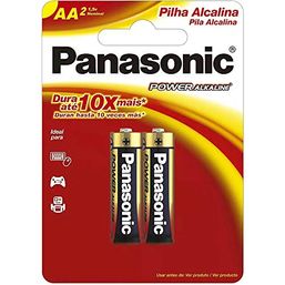 PANASONIC ALCALINA PILHA PEQ C/2