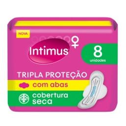 Intimus Absor Normal C Seca C/Abas C/8