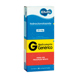 Hidroclorotiazida 25Mg 30 Cprs - Ems (G)