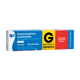 ACETO TRIACINOLONA POM ORABASE 10G - EMS(G)