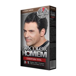 Tintura Biocolor Homem Cast Medio 30Ml