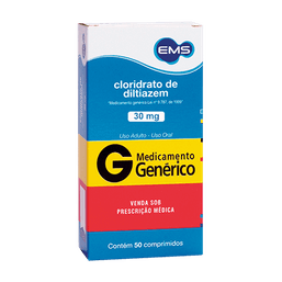 Clo Diltiazem 30Mg 50 Cprs - Ems (G)