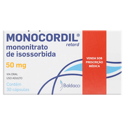 MONOCORDIL RETAR 50mg 30 CAPS      @