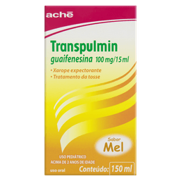 TRANSPULMIN XAROPE MEL INFANTIL 150ML