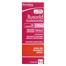 BUSONID 32MCG S/CONSER 120 DOSES 6ML