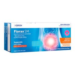 FLORAX SM PED C/5 FLAC 5ml