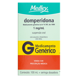DOMPERIDONA SUSP 1mg/ml 100ml - MED(G)