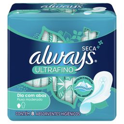 Always Absor Ultra/Fino C/Aba C/8 @