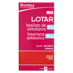 LOTAR 5/50MG 30 CAPS